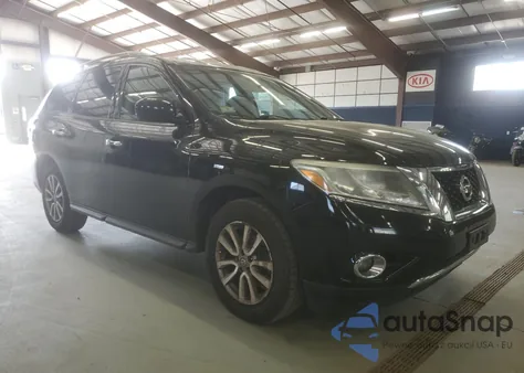 2015 Nissan Pathfinder S из США, поврежденный, VIN 5N1AR2MM2FC639017